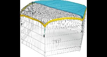 Kerbl Konijnenren - zeshoekig - 56,5 x 56,5 cm