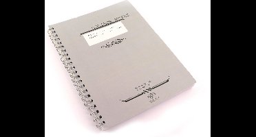 Collegeblok A4, 120 vel, gelinieerd, 24-gaats, 6 stuks