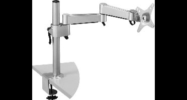 DESQ® Monitorarm Heavy Duty - 42 Inch - 13 kg draagkracht - Arm lengte 52 cm - Bureauklem - Aluminium