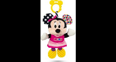 Clementoni - Baby - Minnie Mouse - Eerste activiteiten - Interactieve Knuffel - Sensorisch Speelgoed - vanaf 6 maanden