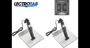 Lectrotab 12 Volt RVS Trimplaten XKAF9X36