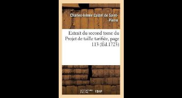 Extrait Du Second Tome Du Projet de Taille Tarifiée, Page 113
