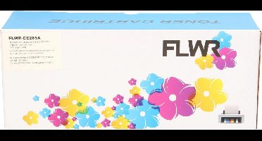 FLWR - Toner / 35A / 36A / Zwart - Geschikt voor HP