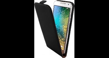 Mobiparts Premium Flip Case Samsung Galaxy E7 Black