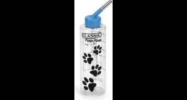 Classic plastic honden drinkfles - 620ml