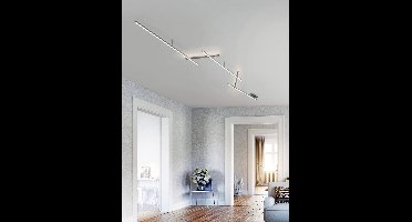 Plafonniere Trio Leuchten Indira - Nikkel