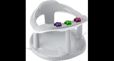 Aquababy badzitje badring - zacht grijs (diameter 32 cm)