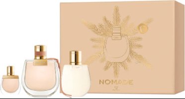 Chloé Nomade 3 Piece Gift Set: Eau De Parfum 75ml - Eau De Parfum 5ml - Body Lotion 100ml