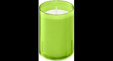 80 stuks Bolsius ReLight kaarsen in lime transparante houders 64/52 (24 uur) LIME