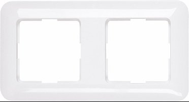 Kopp Cadiz - Tweevoudig afdekraam (wit)