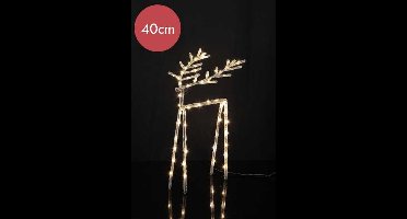 Tafel rendier "Icy" - 40cm