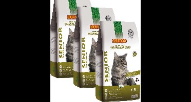 Bf Ncf Senior Ageing - Kattenvoer - 3 x Kip Vis Zalm 1.5 kg