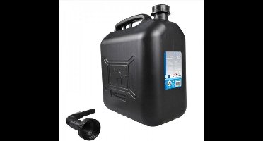 ProPlus Jerrycan - 20 Liter - Kunststof - Zwart - UN-gekeurd - Veiligheidsfunctie