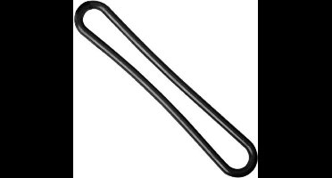 ProPlus Spanrubber - Ø 8 mm - 20 cm - Zwart - Ideaal voor Kamperen en Aanhangwagens