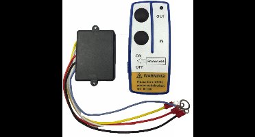 Benson Draadloze afstandsbediening lier - 12 Volt - 6 meter bereik - lichtgewicht