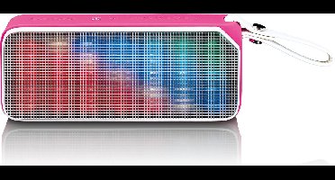 Lenco BT-191PK - Bluetooth Speaker Draadloos - Splashproof - Roze