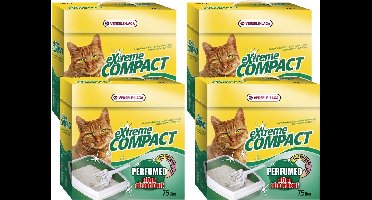 Versele-Laga Extreme Compact Geparfumeerd - Kattenbakvulling - 4 x 7.5 l
