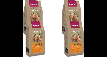 Pavo Healty Treats 1 kg - Paardensnack - 4 x Wortel
