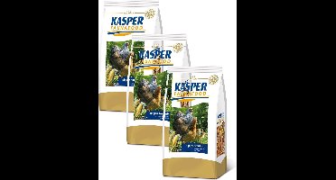 Kasper Faunafood Kippen Smulmix - Kippenvoer - 3 x 600 g