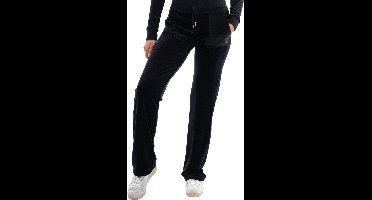 juicy couture Del Ray Classic Velour Pant Pocket Design Black
