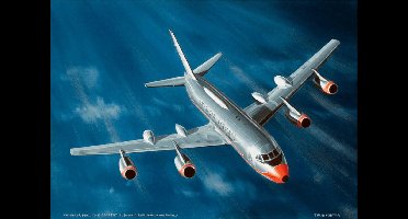 Thijs Postma - TP Aviation Art - Poster - Convair 990 Coronado - Snelste Airliner - 50x70cm