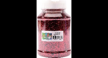 Vaessen Creative Glitter - Rood -1mm