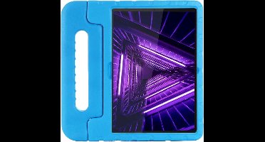 Lenovo Tab M10 HD (2e gen) Kinder Tablet Hoes hoesje - Just in Case - Effen Blauw - EVA-foam