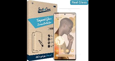 Google Pixel 6 Screenprotector - Gehard glas - Transparant - Just in Case