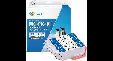 G&G Epson 24 XL - Huismerk Inktcartridge - Multipack
