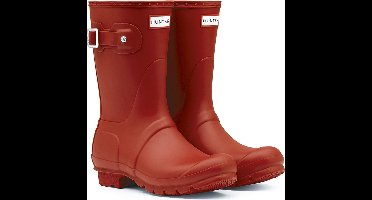 Hunter - Regenlaarzen voor dames - Original Short - Helder rood - maat 38EU