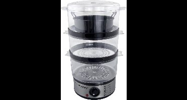 Esperanza ''Steam volcano'' Stoomkoker - 3 laags - 7.5L- 400W - RVS