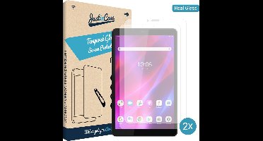 Just in Case screenprotector geschikt voor Lenovo Tab M7 (3rd Gen) - Screenprotector Tablet Glas - 2 Stuks