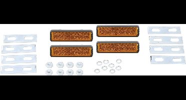 Contec Pedaalreflectors Set À 4 Stuks