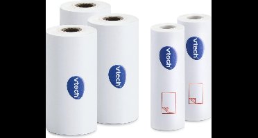 VTech KidiZoom Print Cam Refill Pack - 5 Rollen - Navulverpakking Camera - Cadeau - Van 5 tot 12 Jaar