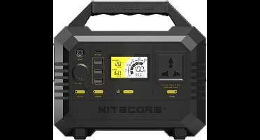Nitecore NES500 Power Station - 500W - 144000mAh - Zwart