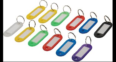 Silverline ID Sleutelhanger Assortiment - 12 stuks