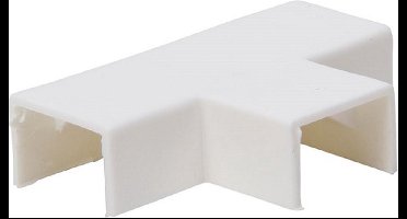 Kopp 15-system - T-stuk kabelgoot (wit) (4 st.)