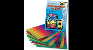 Transparantpapier 77084 regenboog