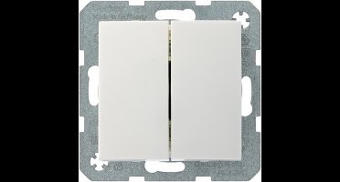 Berker S1 - Serieschakelaar inbouw (wit)