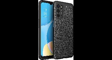 Just in Case hoesje geschikt voor Oppo A16/A16s - TPU Hoesje Flexibel Soft Design - Zwart