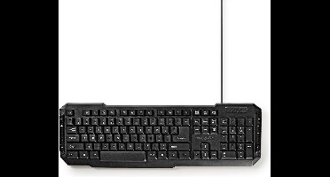 Nedis Bedraad Toetsenbord - Bedraad - Multimedia - US internationaal - US Internationaal - Numeriek toetsenbord