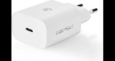 Nedis Oplader - 30 W - 1.5 / 2.0 / 2.5 / 3.0 A - Outputs: 1 - USB-C™ - Automatische Voltage Selectie
