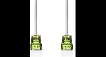 Nedis CAT7 Netwerkkabel - S/FTP - RJ45 Male - RJ45 Male - 2.00 m - Snagless - Rond - LSZH - Grijs - Doos