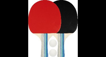 Avento Tafeltennisset - Matchtime - Zwart/Rood