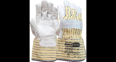 Majestic nerflederen werkhandschoenen type worker 11124000 chauffeurshandschoen - professionele kwaliteit - maat XL/10