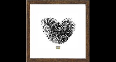 Deknudt Frames Fotolijst - Bruin - S43AH3 - Voor foto: 15x15 cm