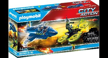 PLAYMOBIL City Action - Politiejet: Drone-achtervolging - 70780