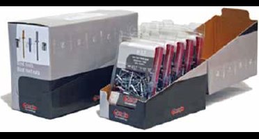 Masterfix Blindklinkmoer M8x17,5mm - staal - open cilinderkop (Per 50 stuks)
