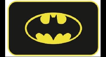Batman Deurmat Batman Junior 40 X 60 Cm Polyester Zwart/geel
