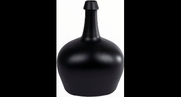 Gifts Amsterdam - Vaas -  Graffa Victoria - L -  Mat Zwart - Glas 27 X 38 Cm